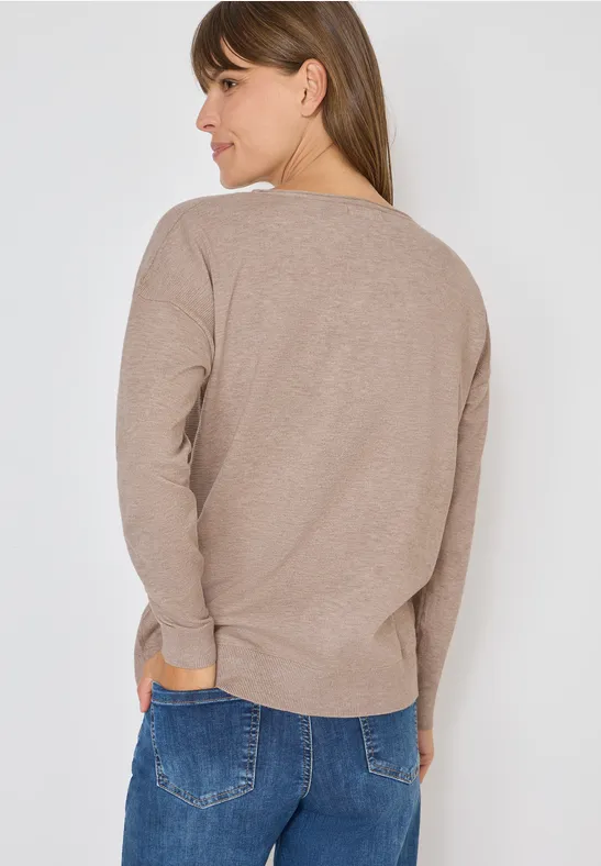 Strickpullover mit lockerer Passform