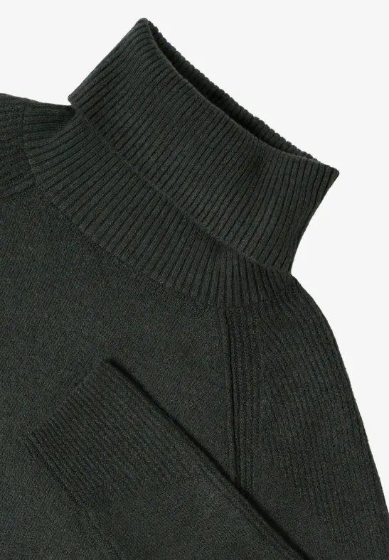 Damen Rollkragenpullover mit entspannter Passform
