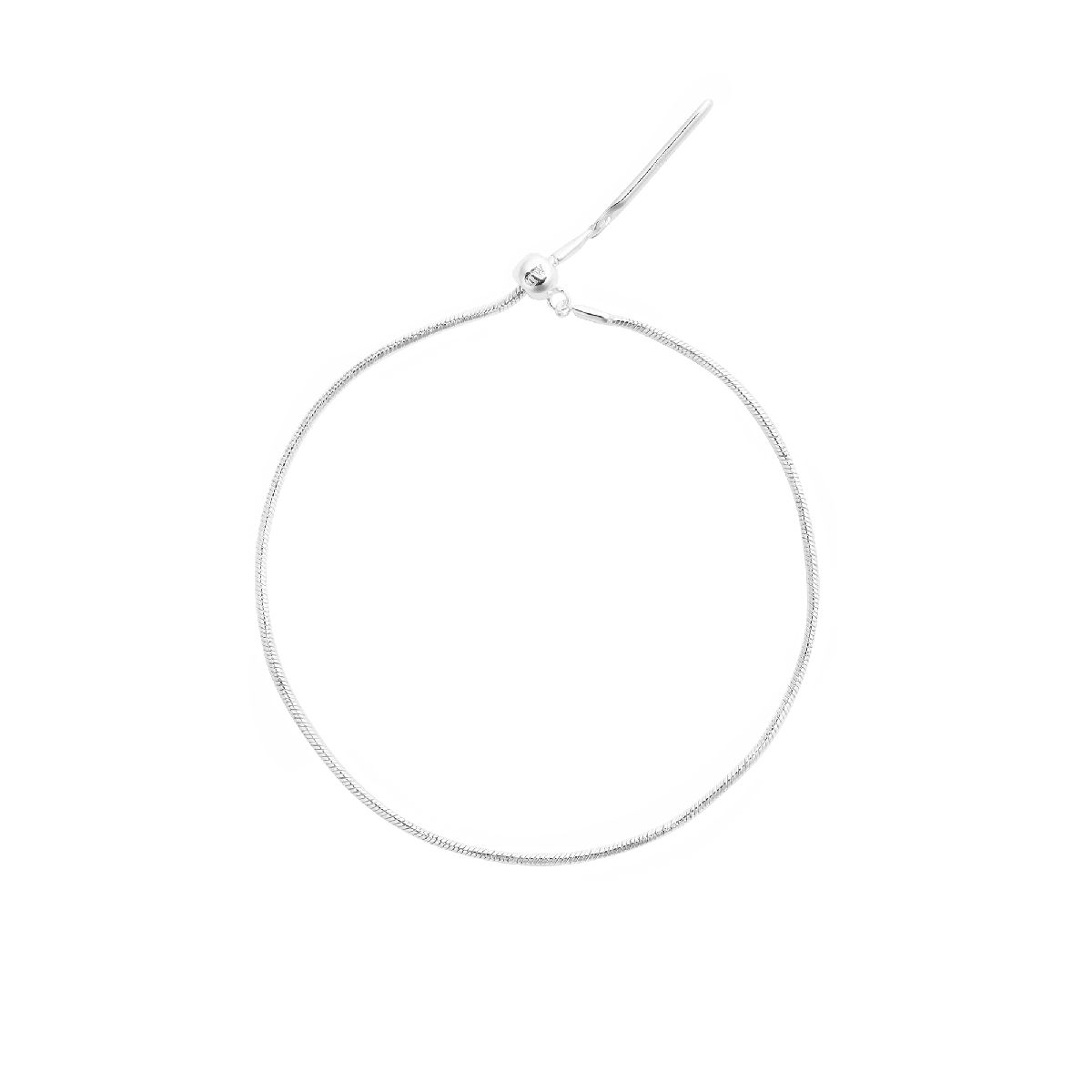 Silbernes Schlangenkettenarmband Unisex