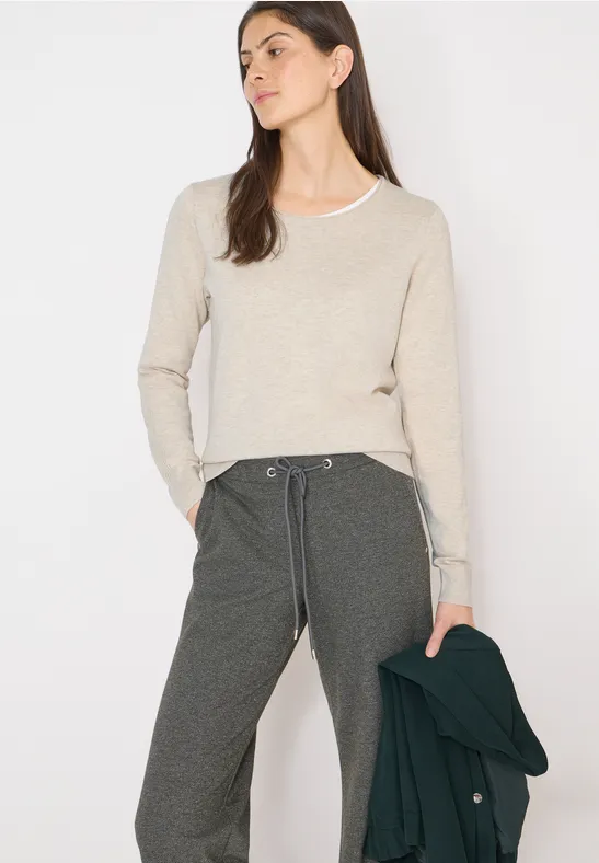 Damen Langarm Strickpullover