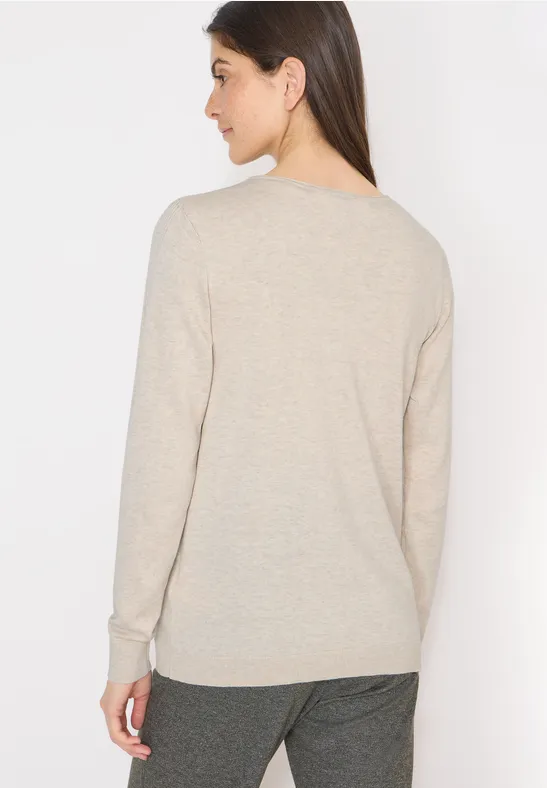 Damen Langarm Strickpullover