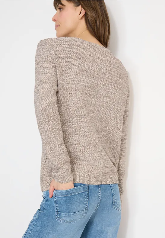 Space-Dye Strickpullover