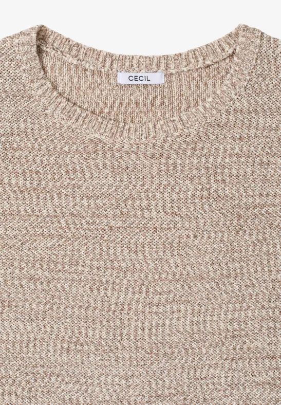 Space-Dye Strickpullover