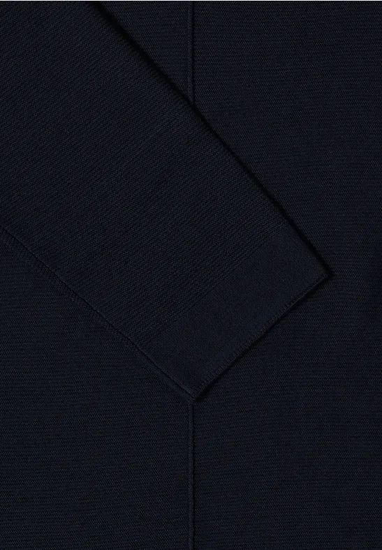 Klassischer V-Ausschnitt 3/4-Arm Pullover