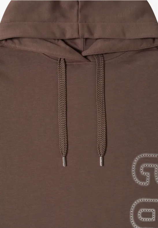 Lässiger Damen-Hoodie mit Rückendruck
