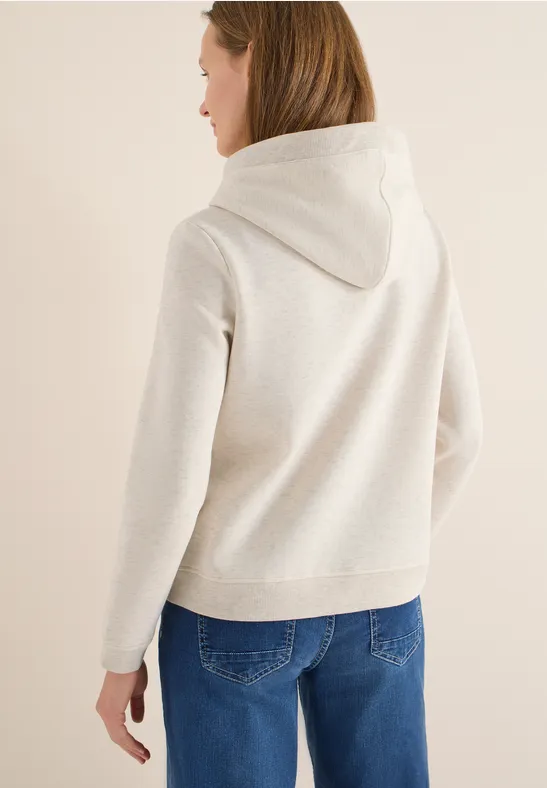 Lässiger Kapuzenpullover mit Grafikprint