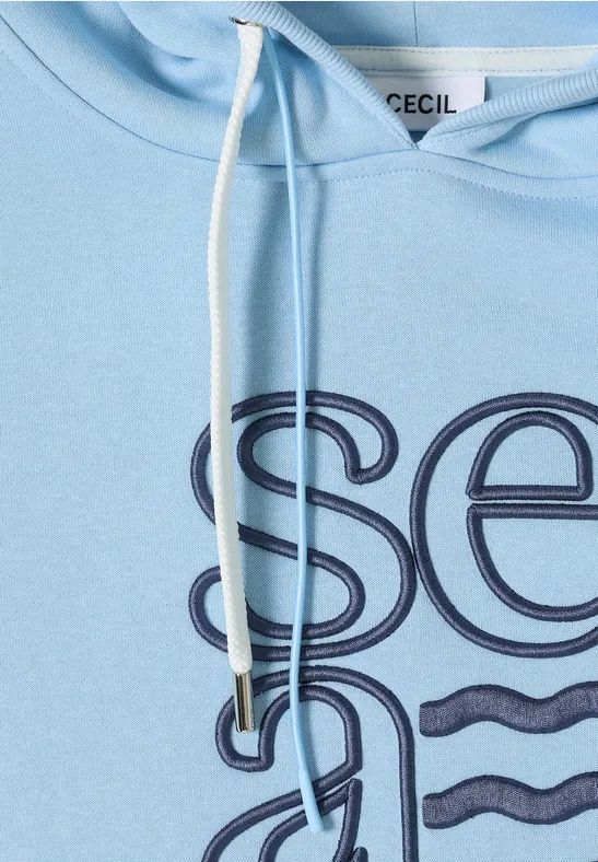 Lässiger Hoodie mit Grafikprint