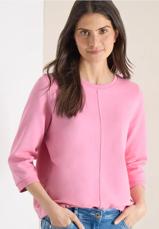 Lässiges 3/4-Arm Sweatshirt