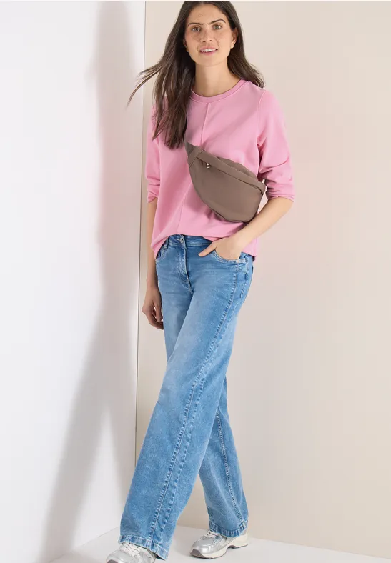 Lässiges 3/4-Arm Sweatshirt