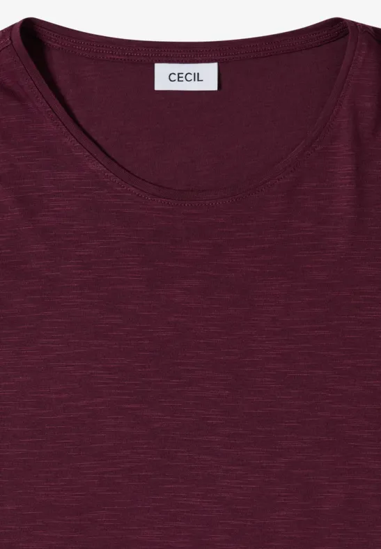 Damen Basic Kurzarm T-Shirt