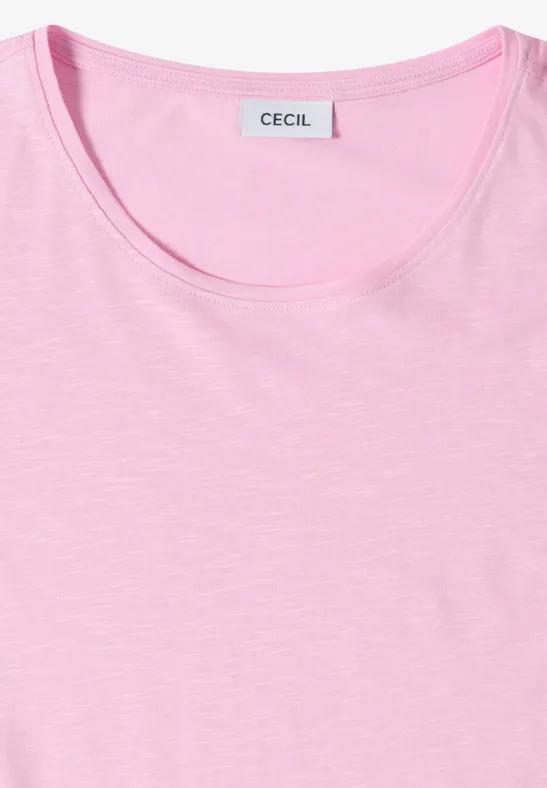 Basic T-Shirt mit Rundhalsausschnitt