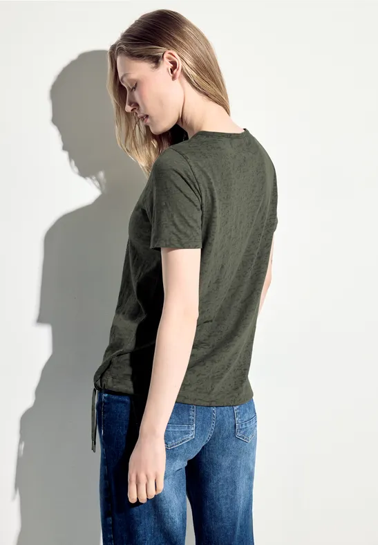 Lässiges T-Shirt mit Grafikprint