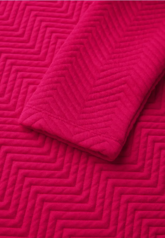 Strukturierter Strickpullover mit langen Ärmeln
