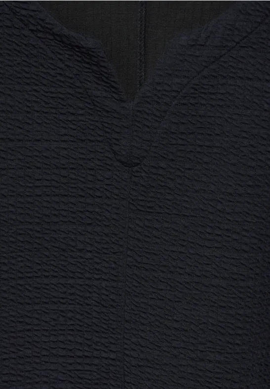 Struktur Jacquard 3/4-Arm Shirt