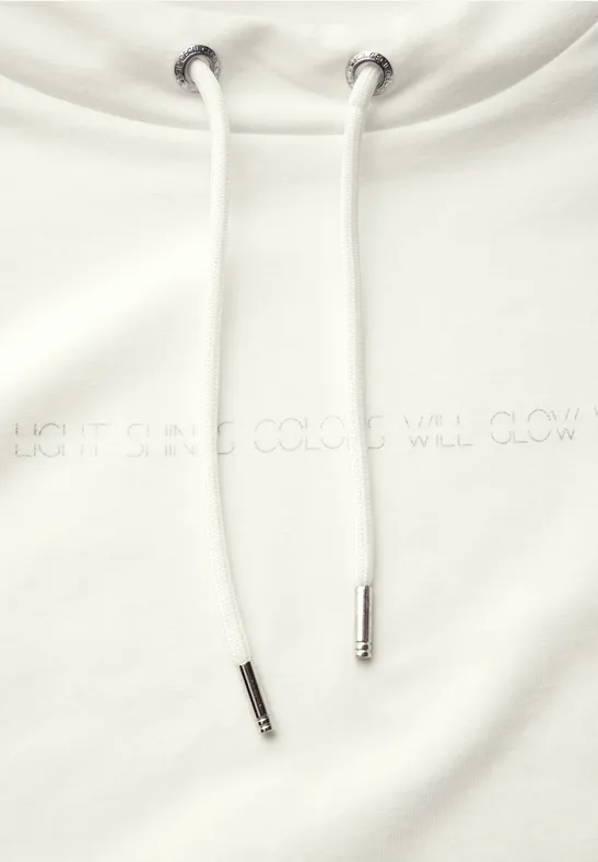 Cecil Langarmshirt mit Kordelzug-Kapuze