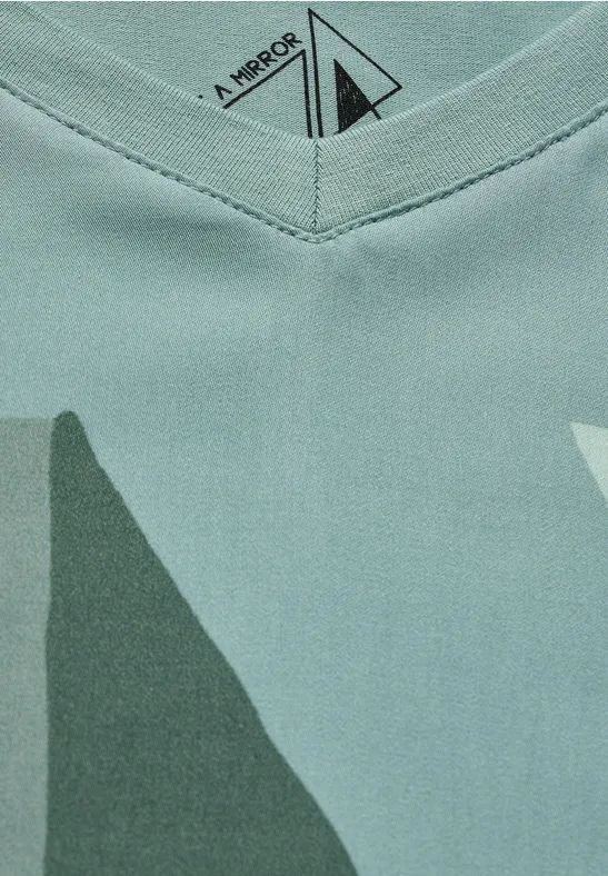 Langarmshirt mit geometrischem Muster