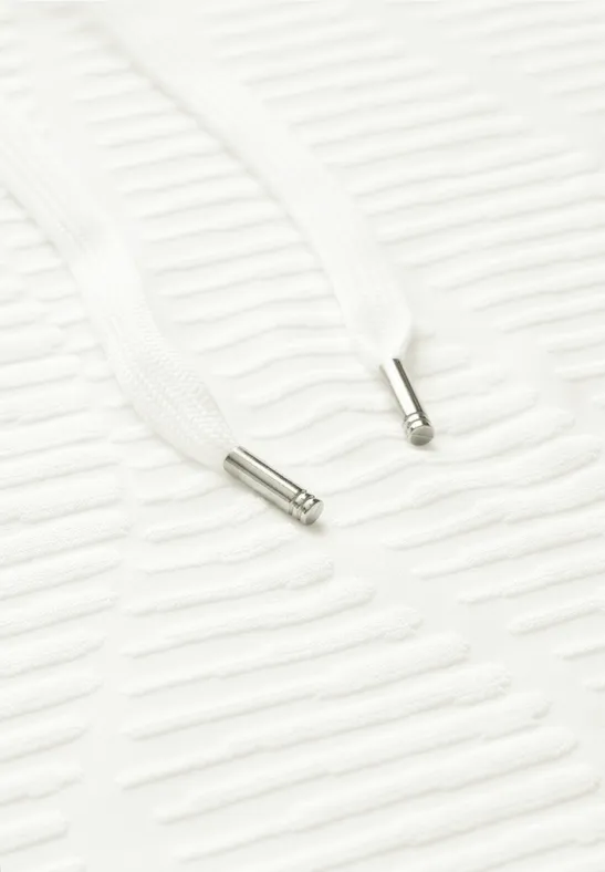 Strukturiertes Langarm-Pullover-Top