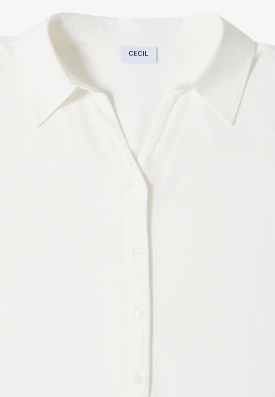 Damen Langarm Poloshirt