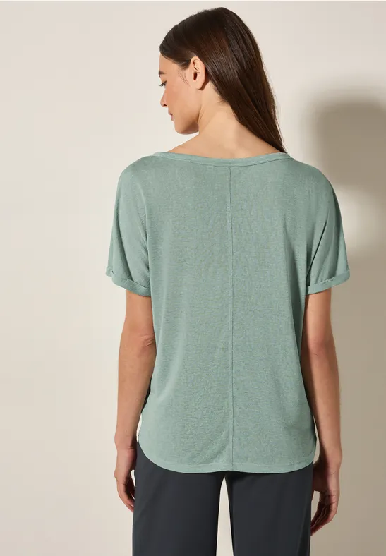 Damen T-Shirt mit Grafikdruck, lockere Passform