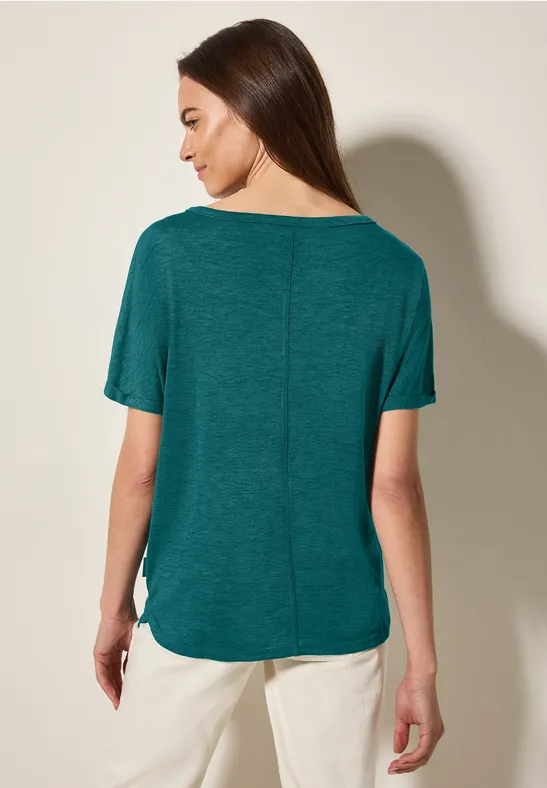 Damen T-Shirt mit Grafikdruck, lockere Passform
