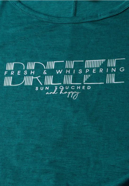Damen T-Shirt mit Grafikdruck, lockere Passform
