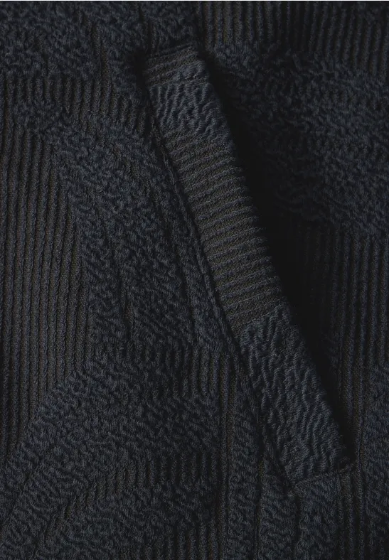 Damen Jacquard Bomberjacke mit Textur