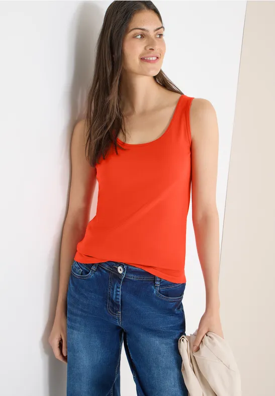 Basic Tanktop aus Baumwolle