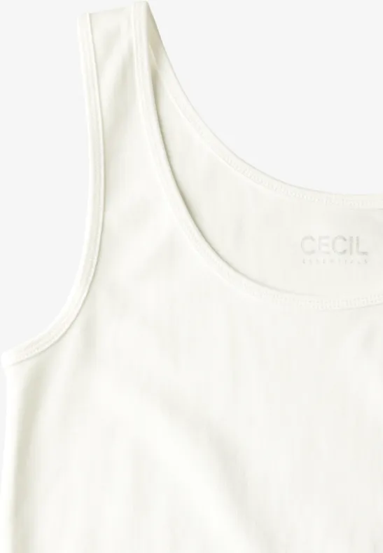 Essentielles Basic Baumwoll-Tanktop