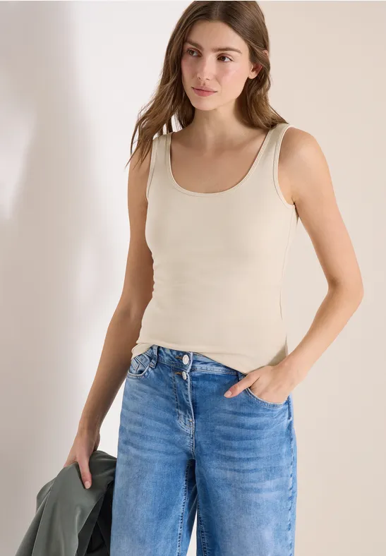 Essential Basic Baumwoll-Tanktop