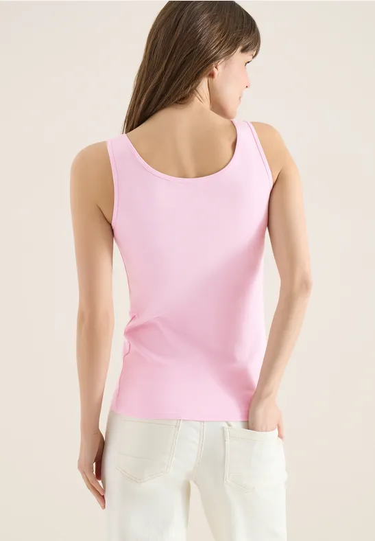 Basic Tank Top aus Baumwolle