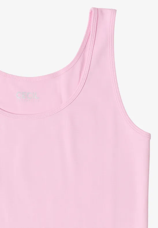 Basic Tank Top aus Baumwolle