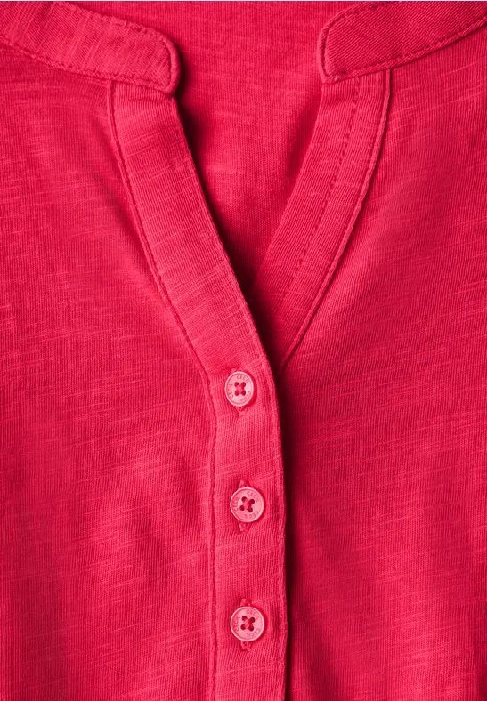 Lässiges T-Shirt im Tunika-Stil