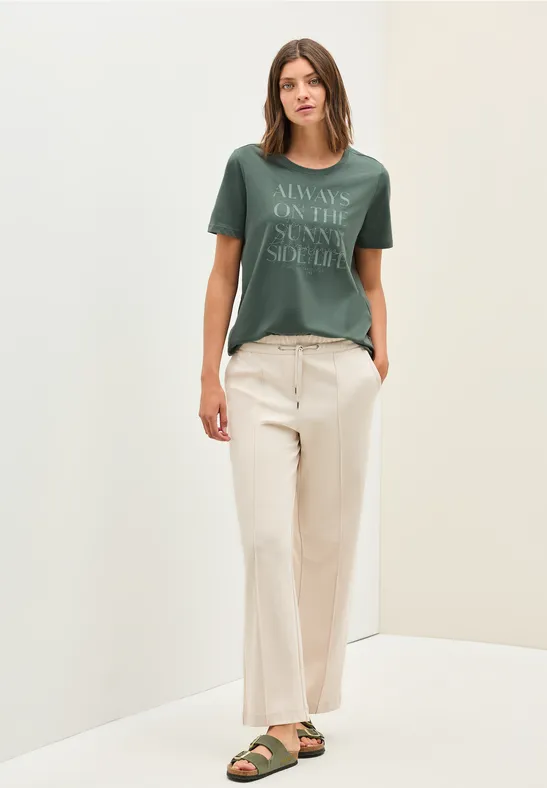 Damen T-Shirt mit grafischem Print