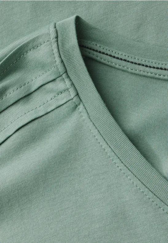 Uni Grünes Kurzarm T-Shirt