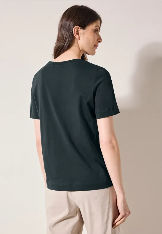 T-Shirt aus Baumwolle mit Grafikprint