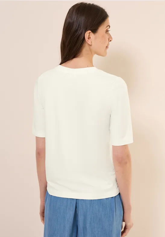Damen Soft T-Shirt mit Folienprint