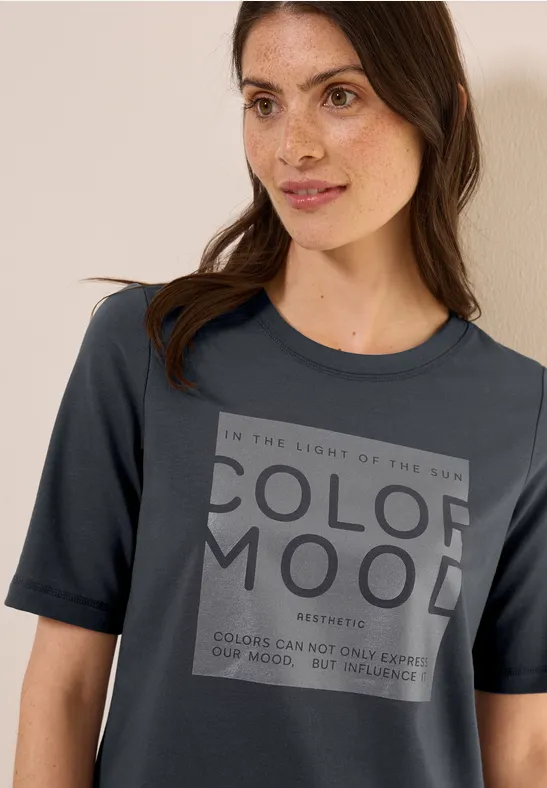 T-Shirt mit Grafikprint und lockerer Passform