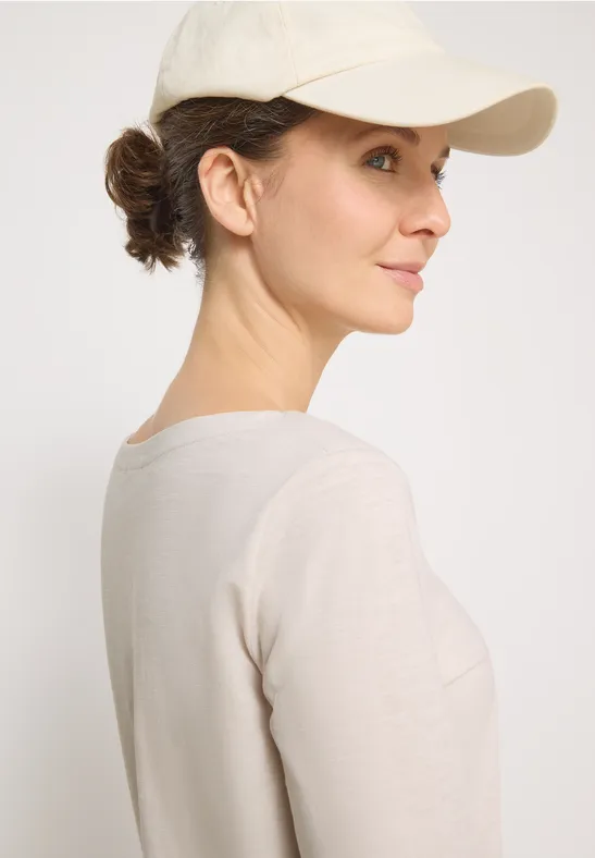 Basic Langarmshirt für Damen