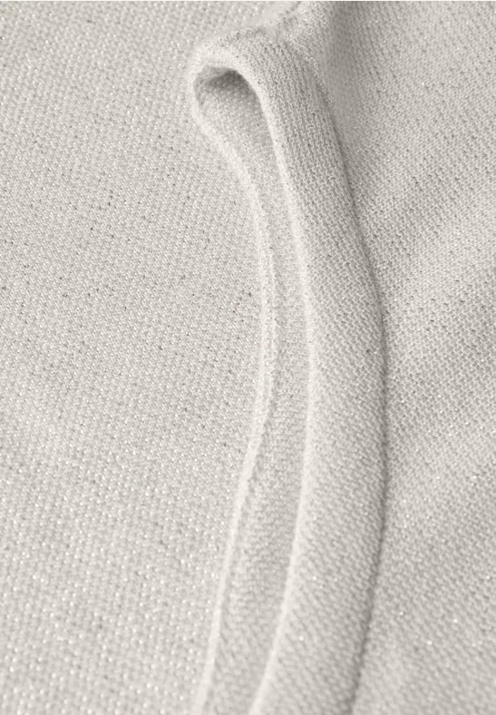 Lässiges T-Shirt mit Glitzerdetails