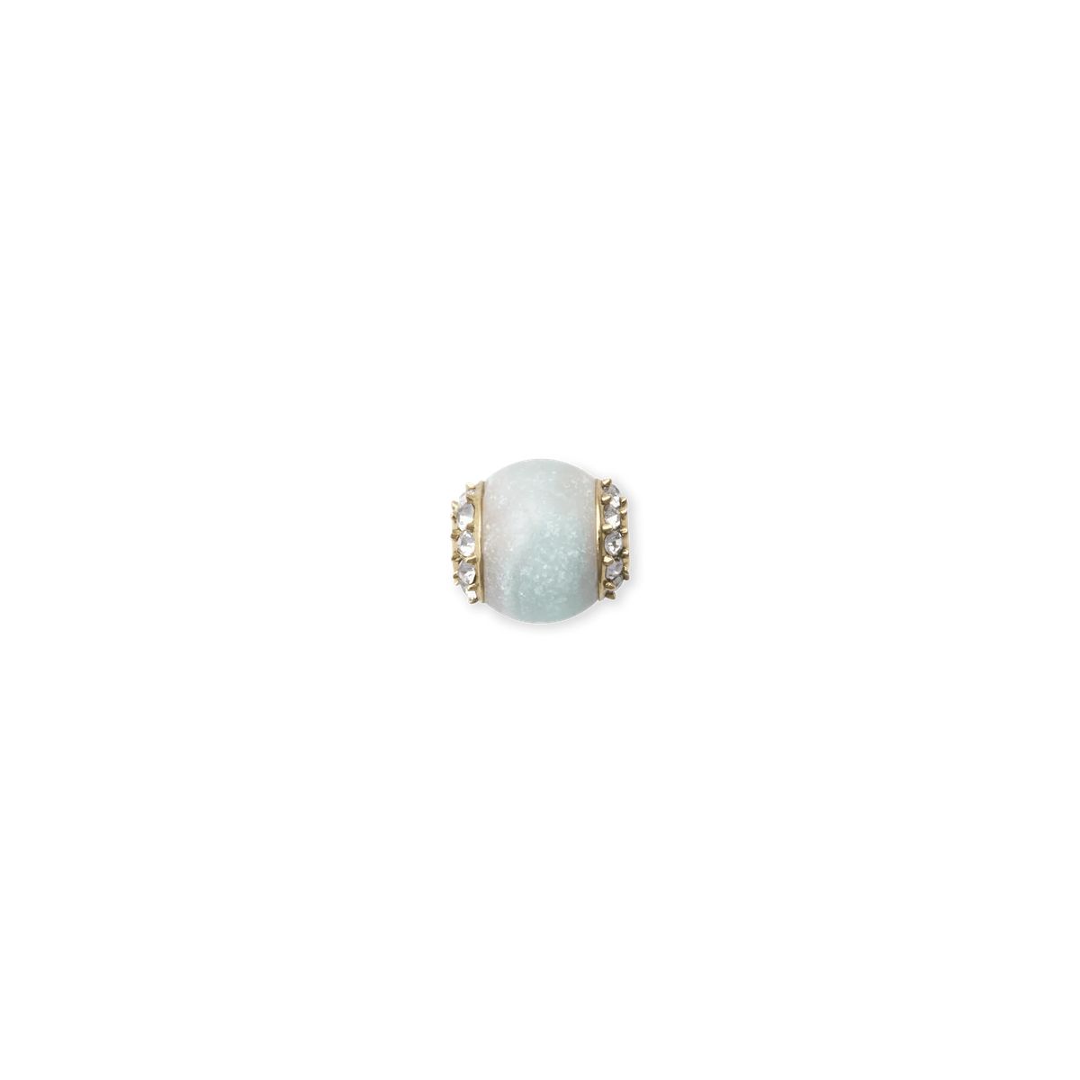 Eleganter Rosenquarz Charm Anhänger