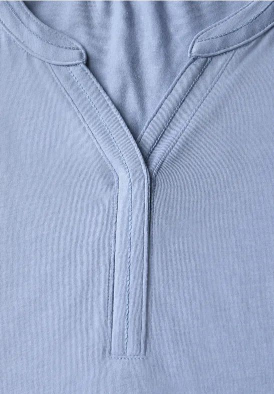 Lässiges Shirt im Tunika-Stil mit Baumwollmischung
