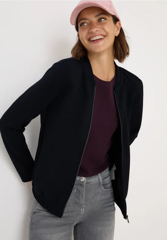 Lässige leichte Blouson-Jacke