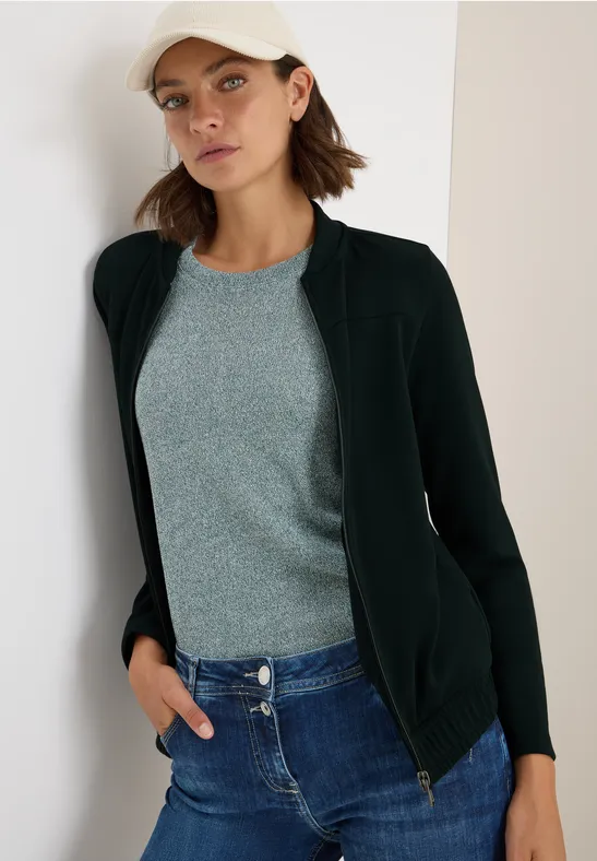 Leichte Damen Jacke mit Reißverschluss
