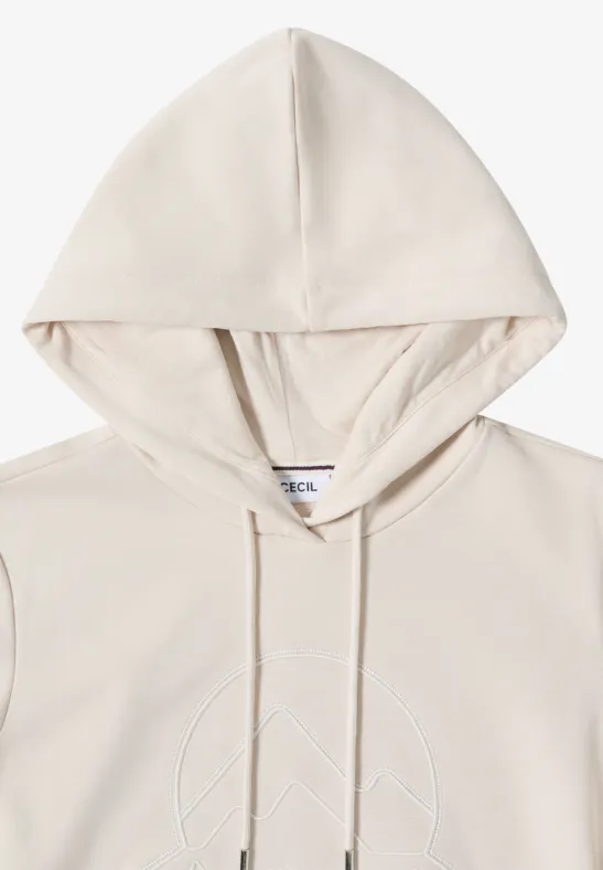 Damen Kapuzenpullover mit Stickerei