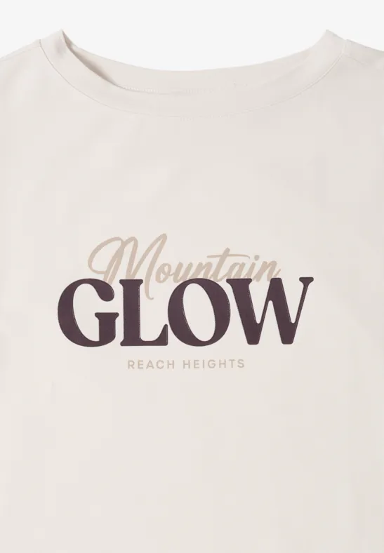 Lässiges Langarmshirt mit Grafikprint