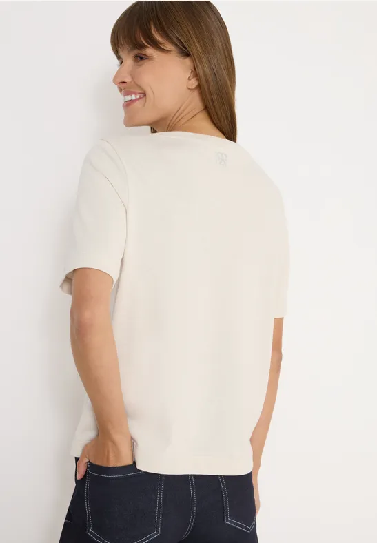 Lässiges T-Shirt mit Grafikprint