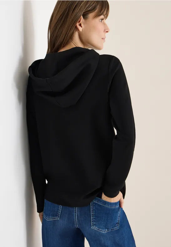Pullover Hoodie Shirt mit Grafikprint