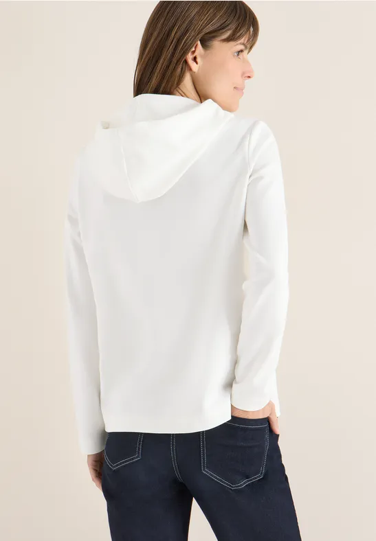 Lässiges Hoodie-Sweatshirt mit Grafikdruck