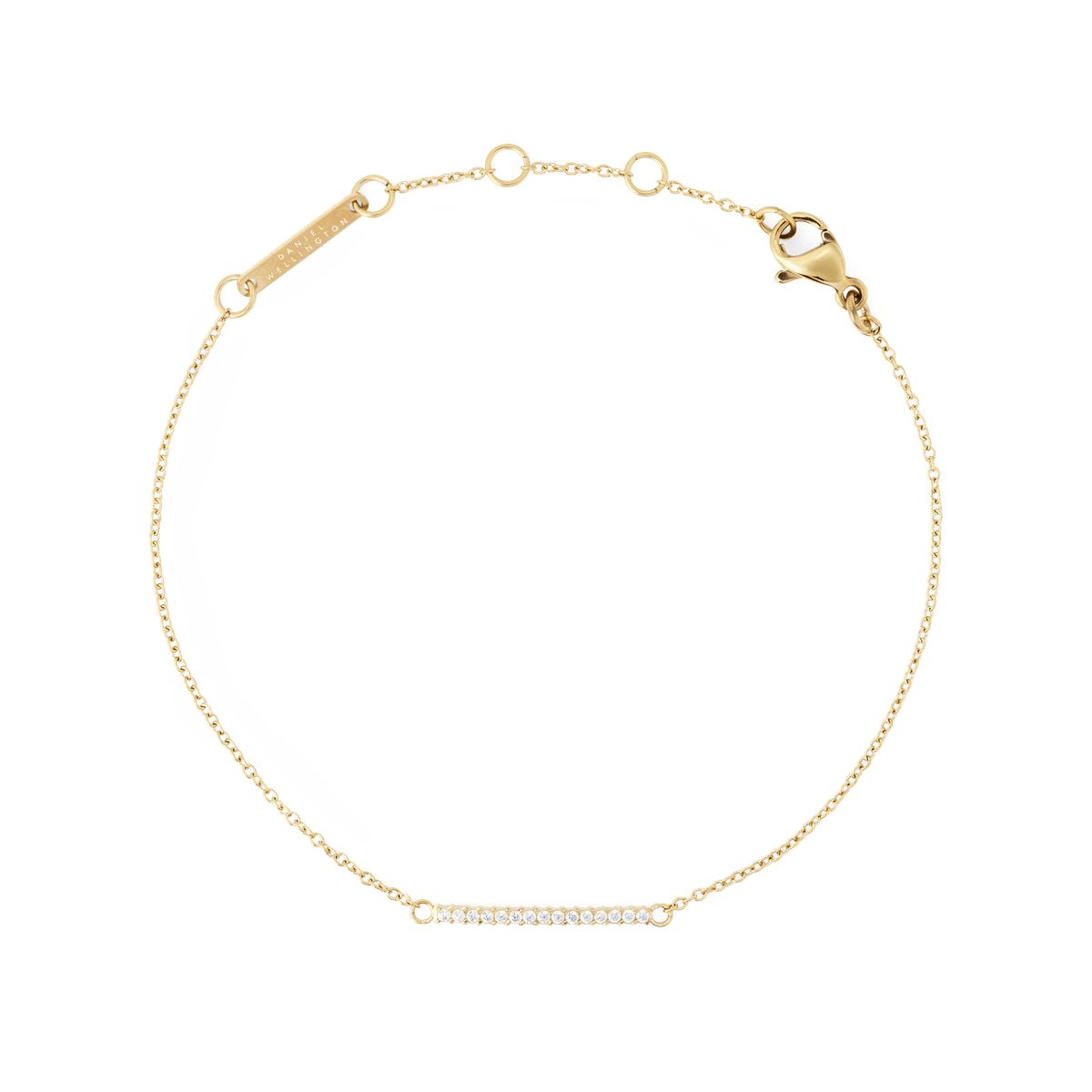 Zartes Gold Herz Kette Armband