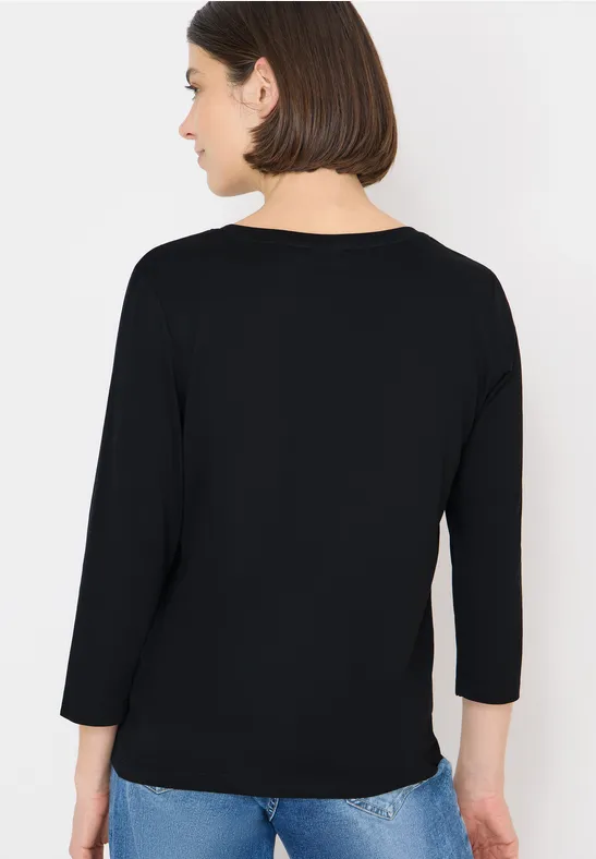 Langarmshirt mit Grafikprint